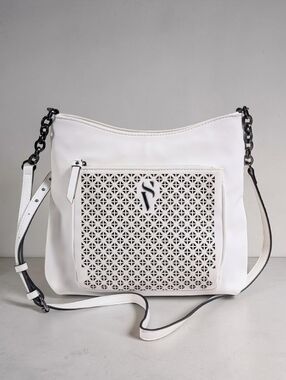 Simply Vera Vera Wang Bright White Minimalist Crossbody Bag
